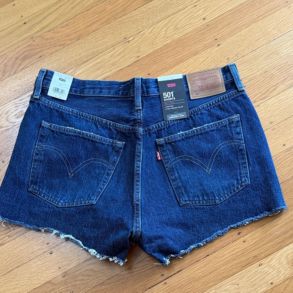 Levi's Women's Jean Shorts - Deep Indigo